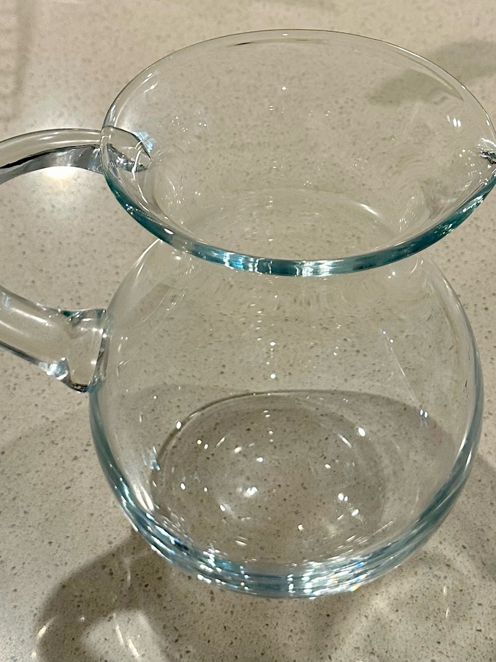 Clear Glass Pitcher - Home Dining